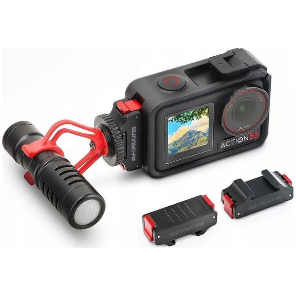 Adapter Mocowanie na Stopkę Sanki ISO do DJI Osmo Action 5Pro / 5 Pro / 4 / 3 / AD938-D
