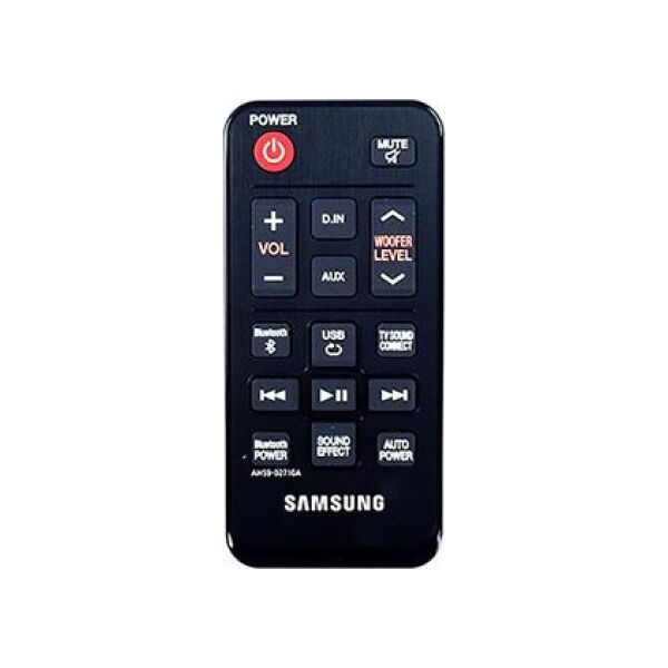 Samsung AH59-02710A, Audio, Press buttons, Black
