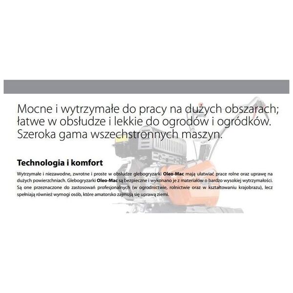 Glebogryzarka Oleo-Mac 68599003E5A