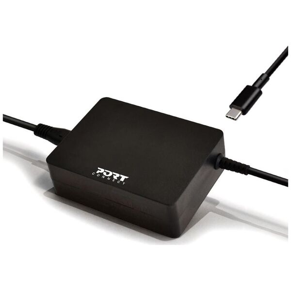 Zasilacz do laptopa Port Designs 90 W, USB-C, 12 V (900098                         )