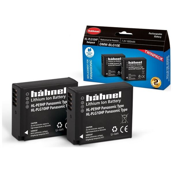 Akumulator Hahnel Hähnel Battery Panasonic HL-PLG10HP Twin Pack