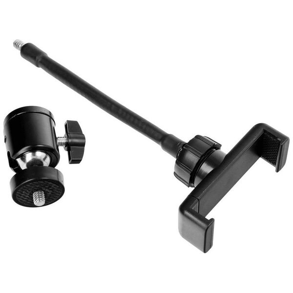 Lampa pierścieniowa Techonic  LED Ring Stream 10 cali z uchwytem na telefon