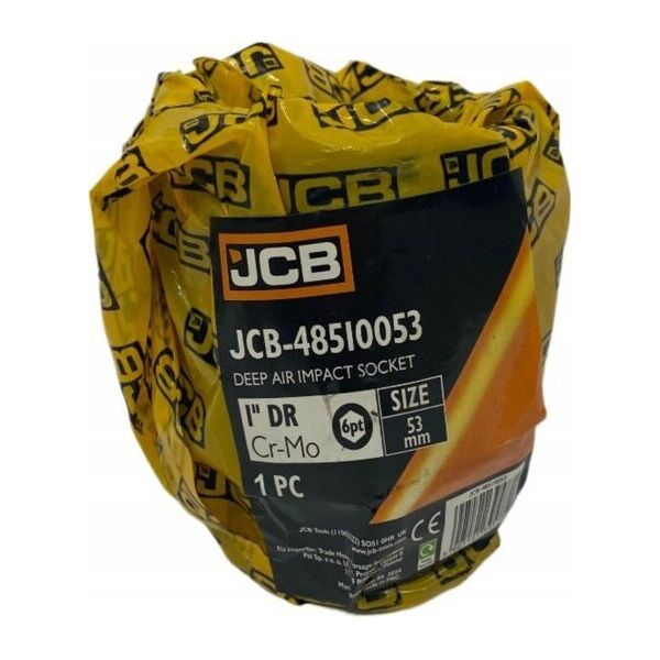 JCB Nasadka udarowa głęboka 1" 53mm (6-kątna)