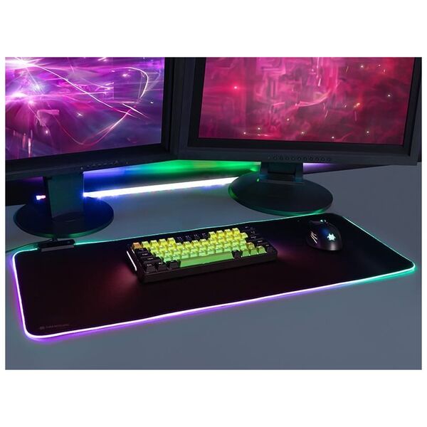 Podkładka pod klawiaturę i mysz TRACER GAMEZONE Maxi RGB (80/30/0,4)