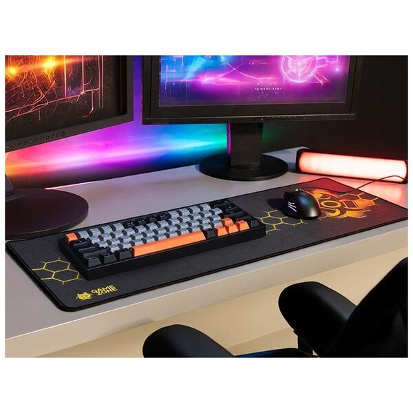 Podkładka pod klawiaturę i mysz TRACER GAMEZONE Hexy2 (80/30/0,4)