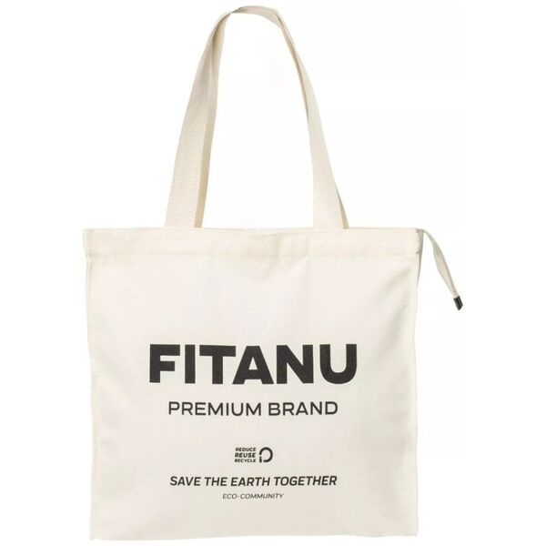 Torba zakupowa bawełniana Fitanu Eco Bag wymiary 36 x 36 cm