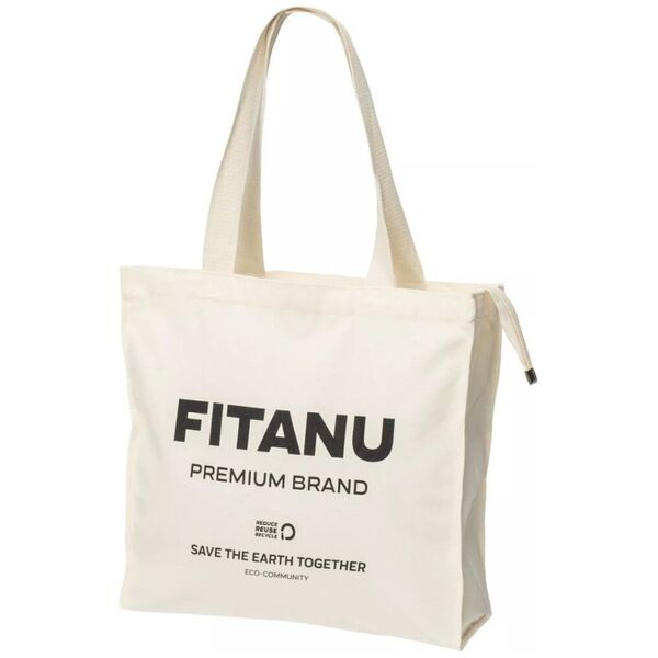 Torba zakupowa bawełniana Fitanu Eco Bag wymiary 36 x 36 cm