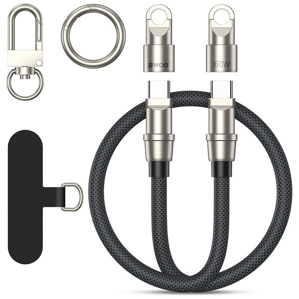 BWOO String 27W Cable USB-C to Lightning, 1,2 m 6933654813907