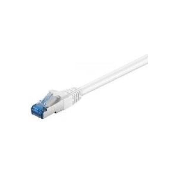 Mcab Patchcord CAT6A, S/STP, PIMF, LSZH, 5m, biały (3549)