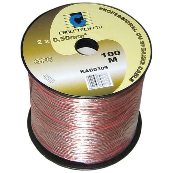 Przewód Cabletech Kabel głośnikowy OFC 0,5mm