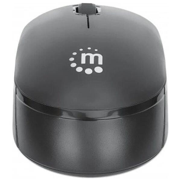 Mysz Manhattan MANHATTAN Performance III Optische Wireless USB-A Maus schwa