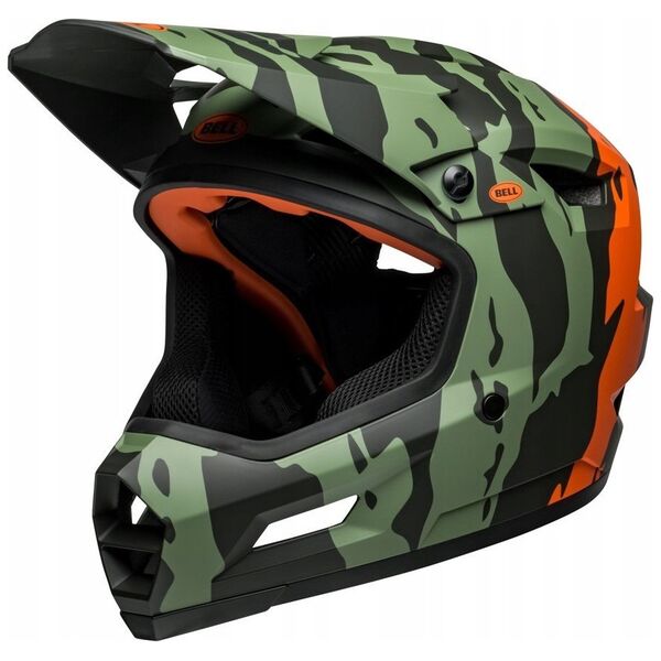 Bell Kask full face BELL SANCTION 2 DLX MIPS ravine matte dark green orange roz. L (57-59 cm) (NEW 2024)