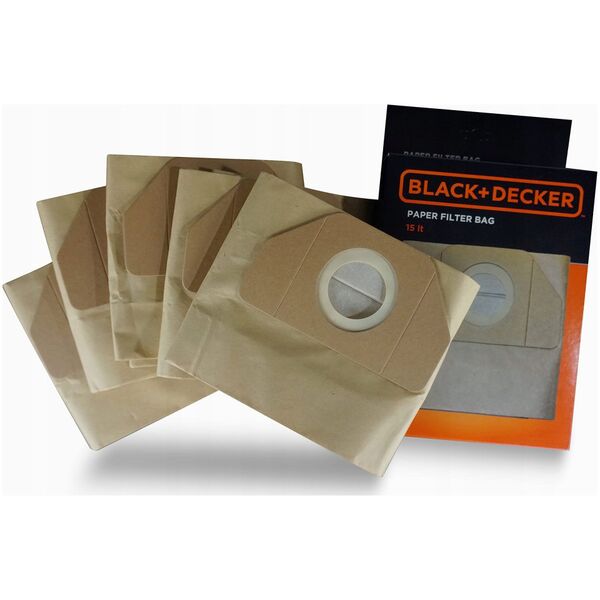 Black&Decker PAPER FILTER TAG 15L BLACK+DECKER σακούλα ηλεκτρικής σκούπας 13974851 8016287418287