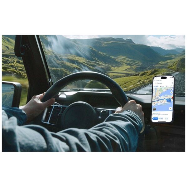 Torras Etui Torras Pstand Series dla iPhone 16 Plus (Czarny)