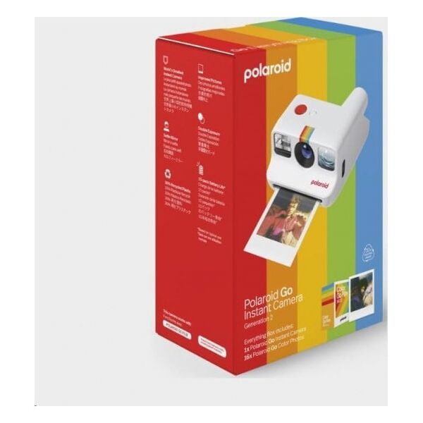 Polaroid Go Gen 2 E-box Λευκή ψηφιακή φωτογραφική μηχανή 13332254 9120096775574