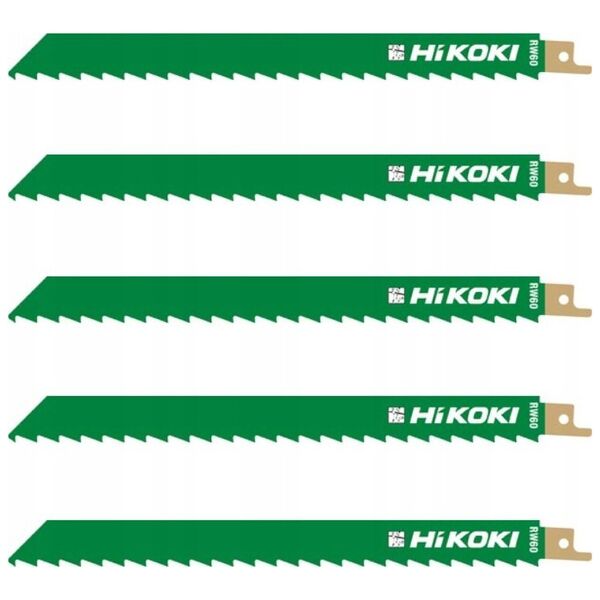 HIKOKI SABRE SAW BLADE RW60/S1111K 225mm /5pcs.