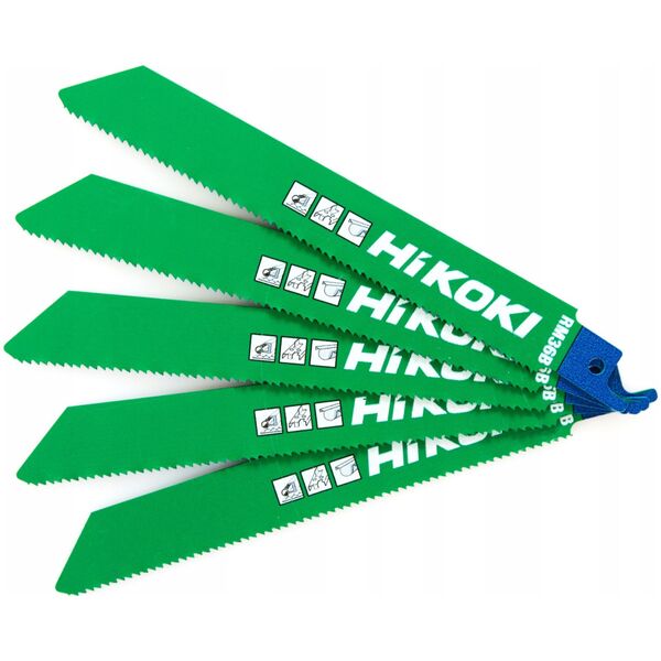 HIKOKI SAW BLADE FOR SABRE SAWS RM36B/S922BF 150mm /5pcs.