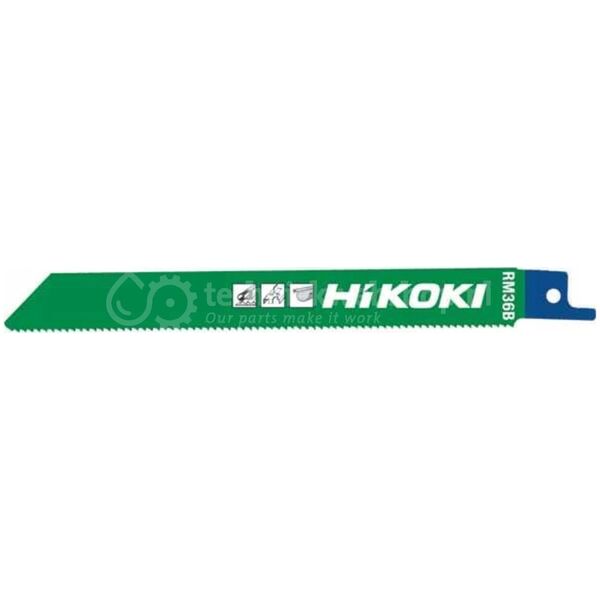 HIKOKI SAW BLADE FOR SABRE SAWS RM36B/S922BF 150mm /5pcs.