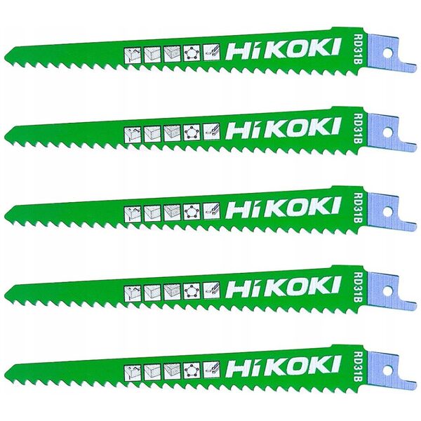 HIKOKI SABRE SAW BLADE RD31B/S611DF 150mm /5pcs.
