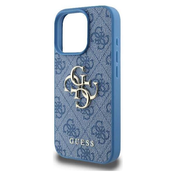 Original Case IPHONE 16 PRO Guess Hardcase 4G Big Logo (GUHCP16L4GMGBL) blue 3666339327620