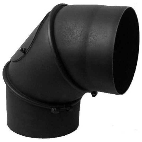 WADEX  CHIMNEY ELBOW 45/90deg WITH CLEANUP DIAME