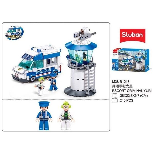 Sluban TOY CONSTRUCTOR 245PCS M38-B1218