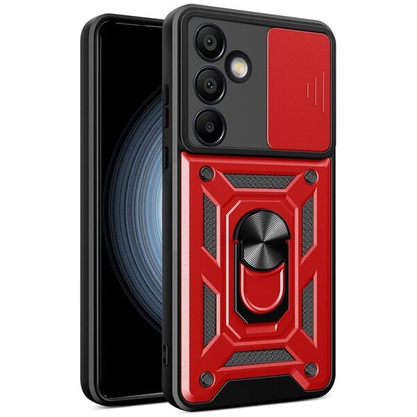 Hybrid Armor Camshield Samsung Galaxy A56 Red