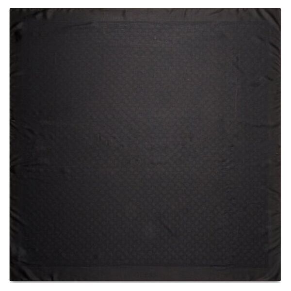 Guess, Helaina Kefiah, Textile Scarf, Black, 4G Logo, AW8850 POL03, 135 x 135 cm, For Women For Women