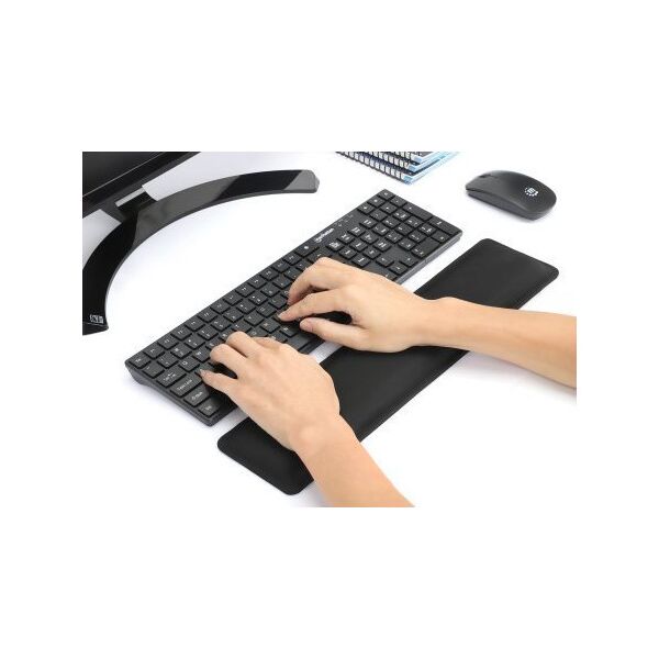 Manhattan MANHATTAN Tastatur-Handballenauflage 445x100mm schwarz
