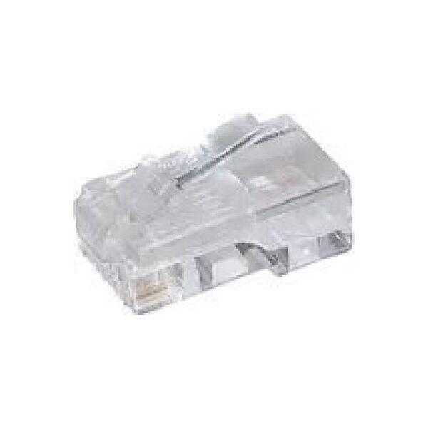 S-Impuls Western Stecker RJ45, 8P4C für Flachkabel (25 Stück) 13354528 4029164116439