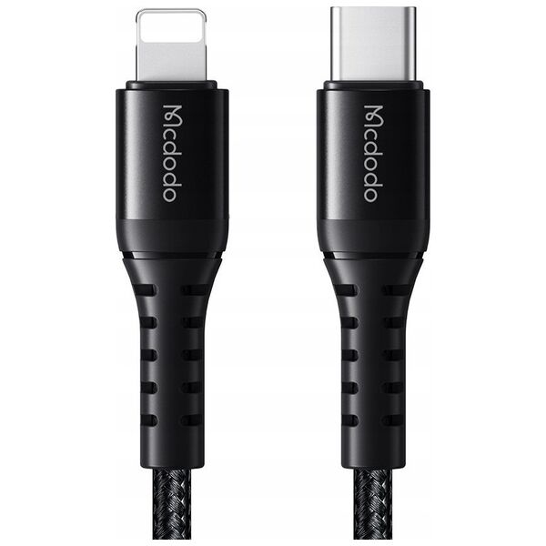 Kabel USB Mcdodo USB-C - Lightning 0.2 m Czarny