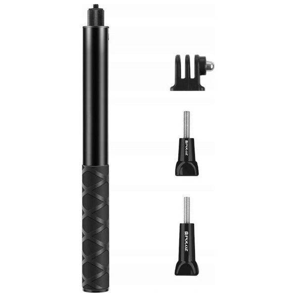 Selfie stick Puluz Metalowy uchwyt selfie Puluz 110 cm do Insta360 One RS / X2 / X3 / X4