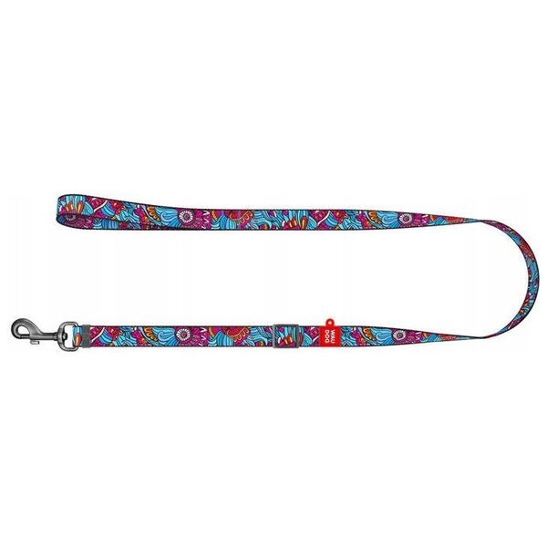 Collar Smycz dla psa Waudog nylonowa, wzór "Lato", szer. 25 mm, dł. 152-183 cm