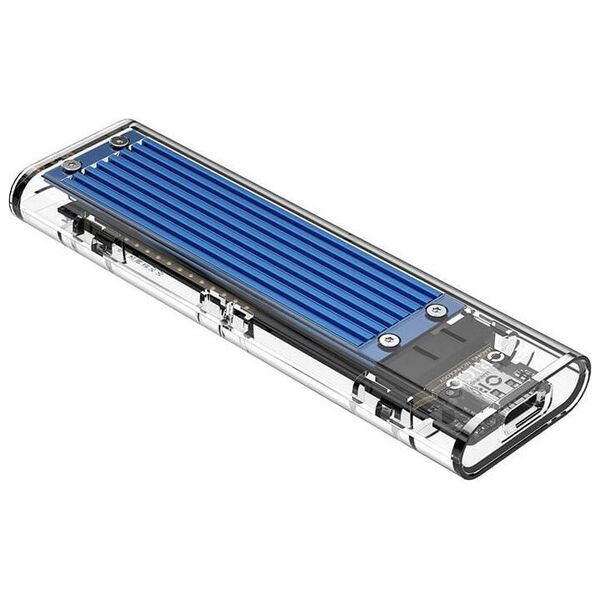 Kieszeń Orico Obudowa dysku SDD M.2 Orico, NVME, USB-C 3.1 Gen.2, 10Gbps (niebieska)