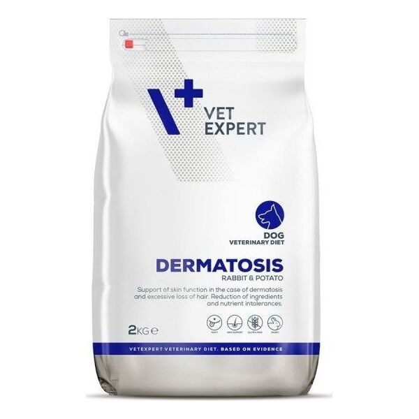 VetExpert 4T Veterinary Diet Dog Dermatosis Rabbit&Potato 2kg