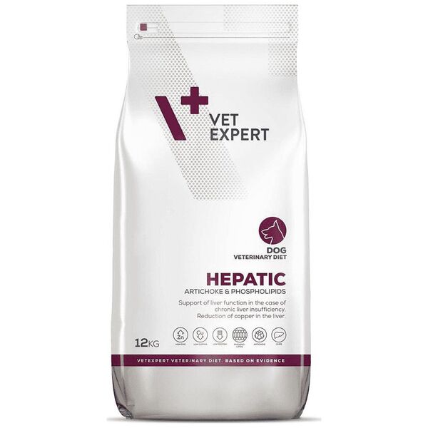 VetExpert 4T Veterinary Diet Hepatic Dog 12kg