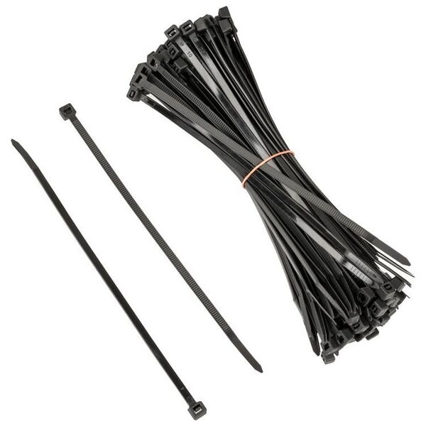 Kolink Kolink Kabelbinderset organizer, 4,5mm x 200mm - 100 τεμάχια, μαύρο 13334017 5999094004979