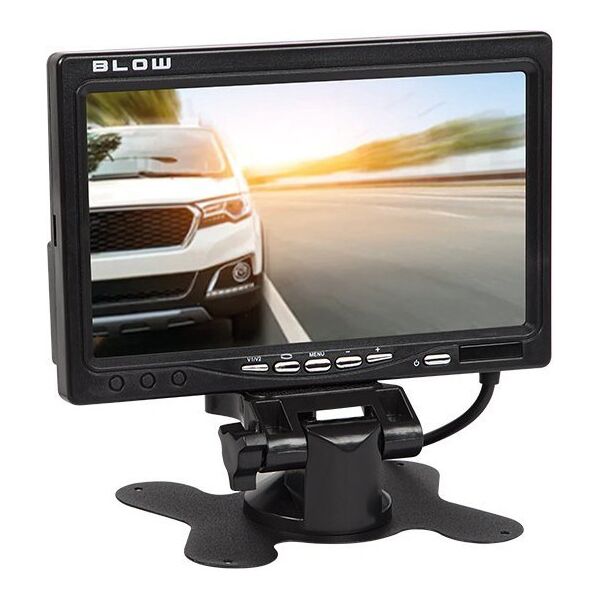 Blow MONITOR 7" do kamery cofania LCD TFT Blow z 2 wejściami AV