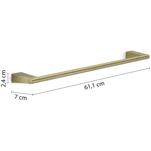 Sourcing TONALE TOWEL HOLDER JOINTED MATT GOLD