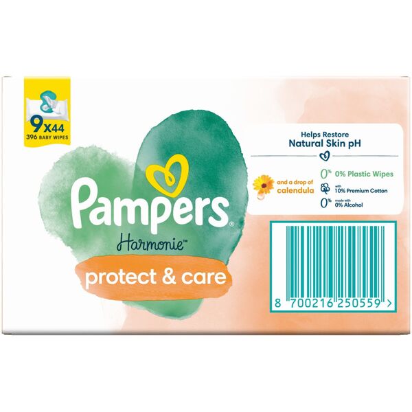 PAMPERS CHUST HARMONIE CALEND 9X44 PLFRE