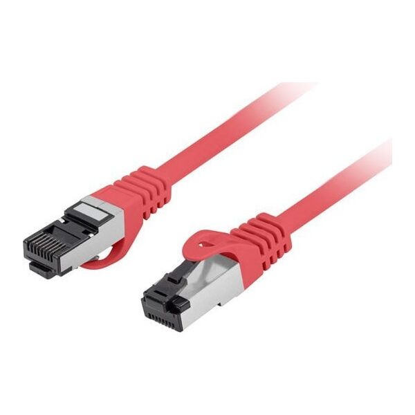 Lanberg Patchcord Lanberg S/FTP kat.8.1 1,5m LSZH CU fluke passed czerwony
