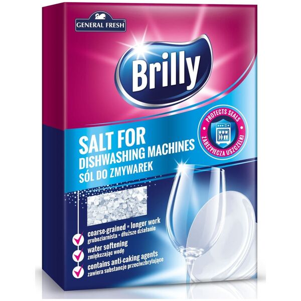 General Fresh Sól do zmywarek BRILLY 1.5kg GENERAL FRESH