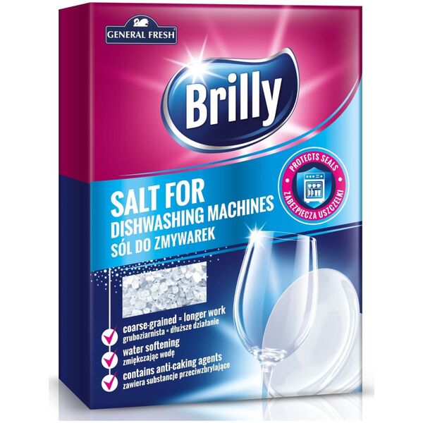 General Fresh Sól do zmywarek BRILLY 1.5kg GENERAL FRESH