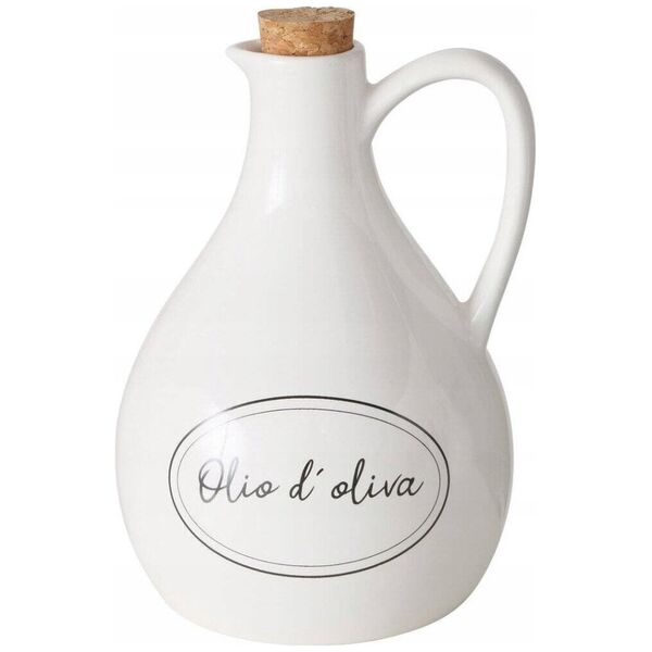 Dzbanek z korkiem na oliwę lub ocet CUCINA, wys. 20 cm