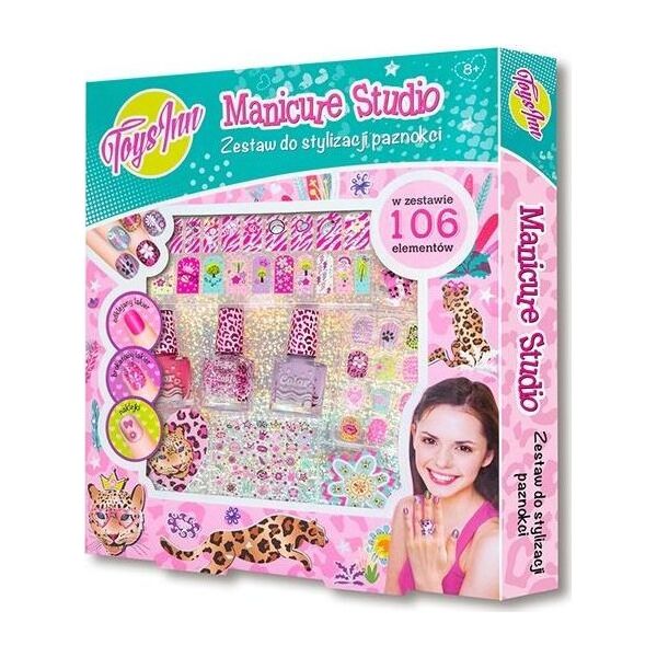 Stnux Manicure Studio 3 lakiery Pantera w pudełku STN 5966