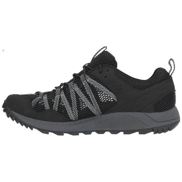 Buty trekkingowe męskie Merrell Wildwood Aerosport czarno-szare r. 45