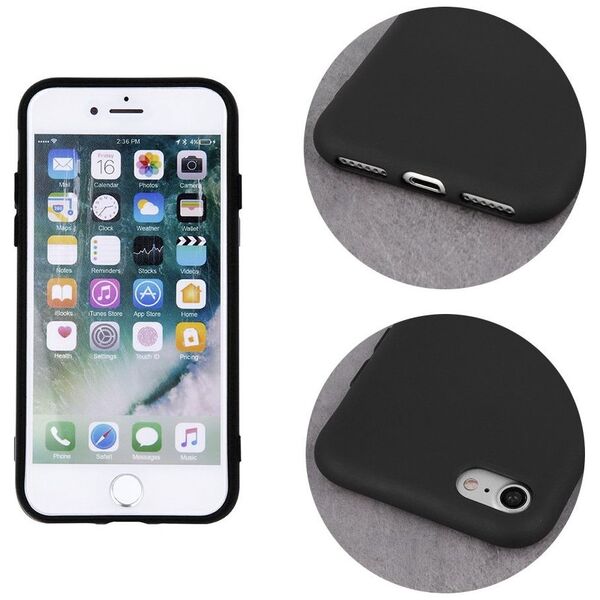 Nakładka Silicon do Samsung A52 4G / A52 5G czarny