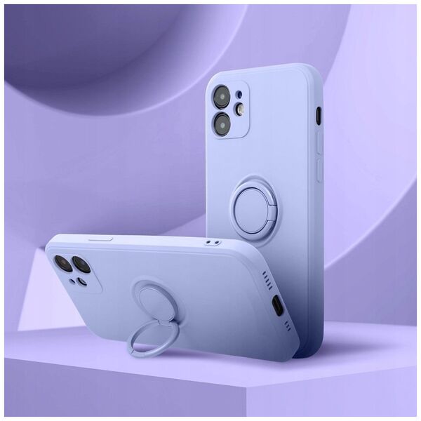 Futerał SILICONE RING do XIAOMI Redmi Note 14 5G fioletowy