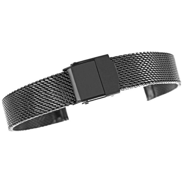 Kemer Bransoleta - Siatka Black 12 mm gr. 1,9 mm ANAB-12 uniwersalny