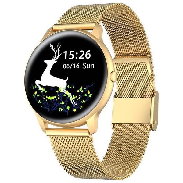 Smartwatch Gino Rossi SW015-5 Złoty  (15696-uniw)